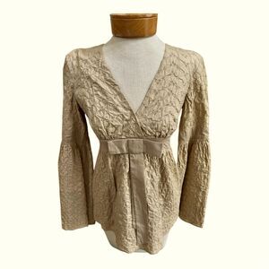 MICHAEL Michael Kors Eyelet Bell Sleeve.size 2